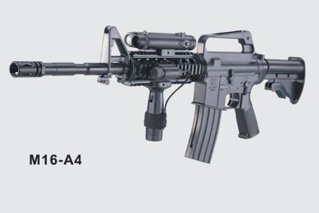 le m16-a4 un des 9 arme