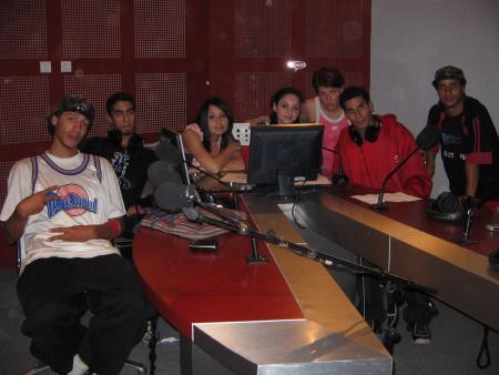 la radio asswat -annim� pas fatine avec le group casa one air SABIKANEet dj colt..